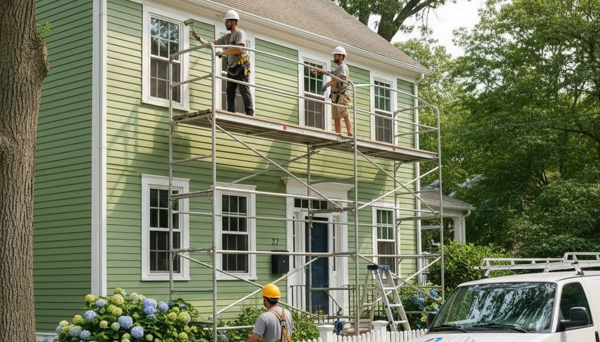 Painting contractors in Lexington, MA providing professional interior and exterior house painting services