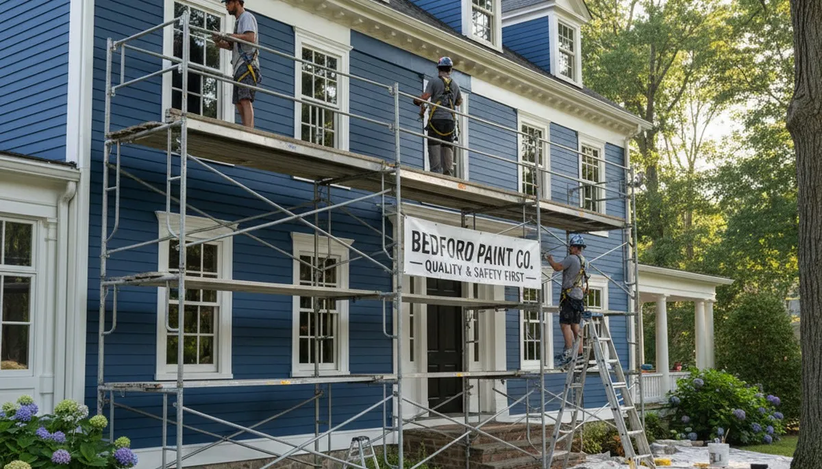 Painting contractor in Lexington, MA providing professional residential and commercial painting services