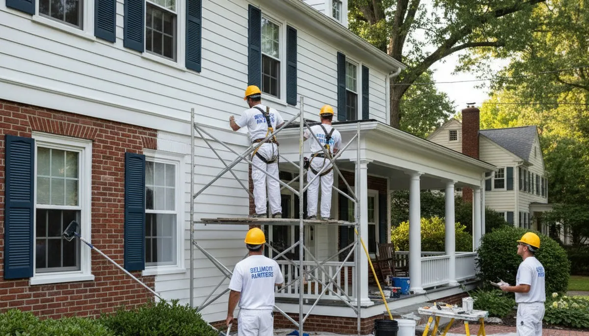 Painting contractor in Lexington, MA providing professional residential and commercial painting services