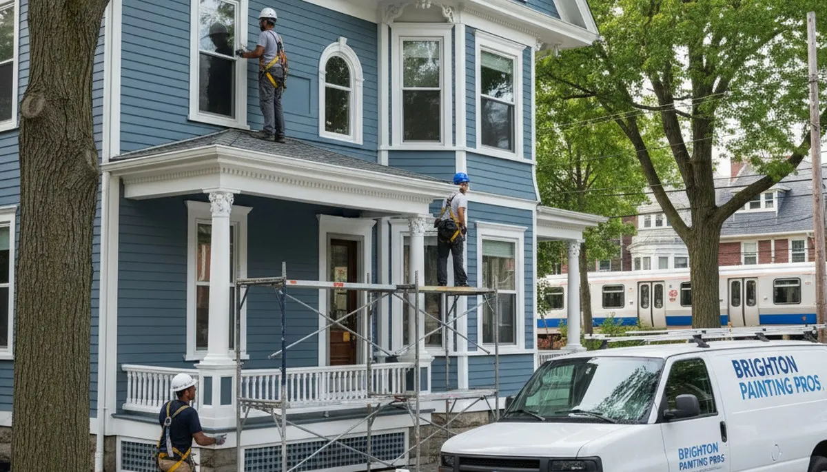 Professional painting contractor in Lexington, MA serving residential and commercial interior painting projects