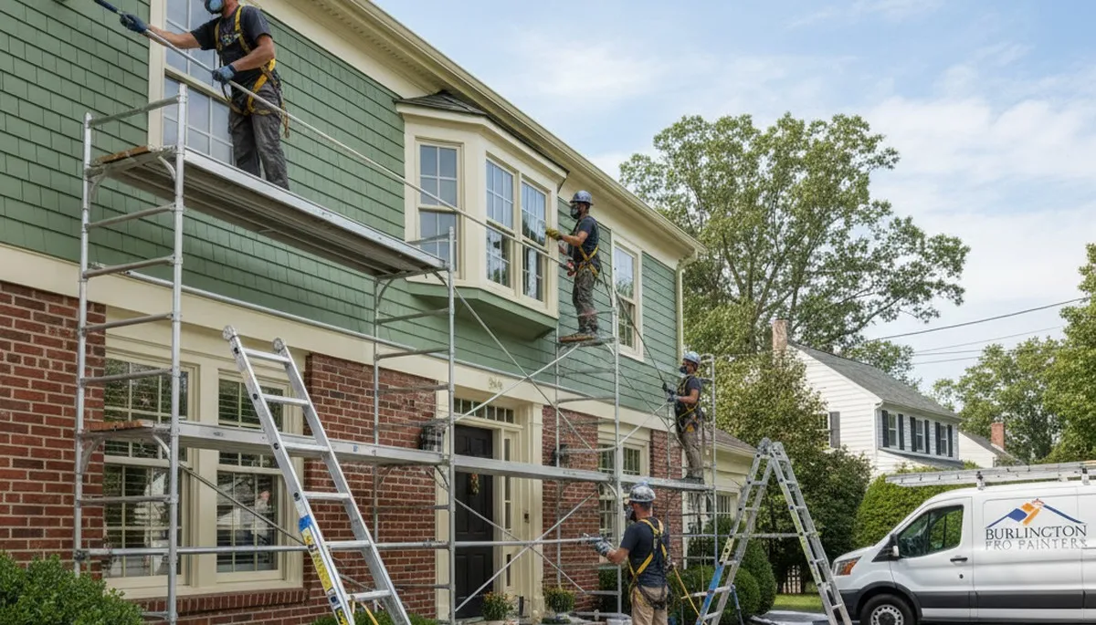 Painting crew serving Lexington, MA for interior and exterior house painting projects