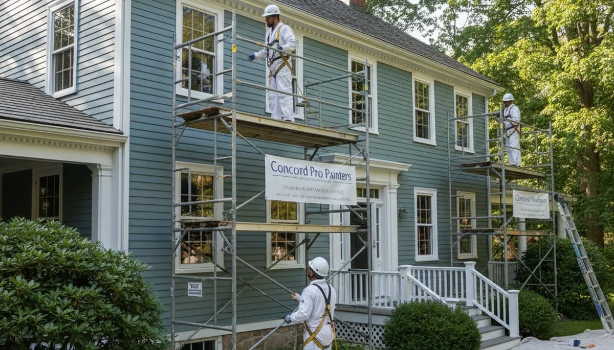 Painting contractor in Lexington, MA providing residential and commercial painting services