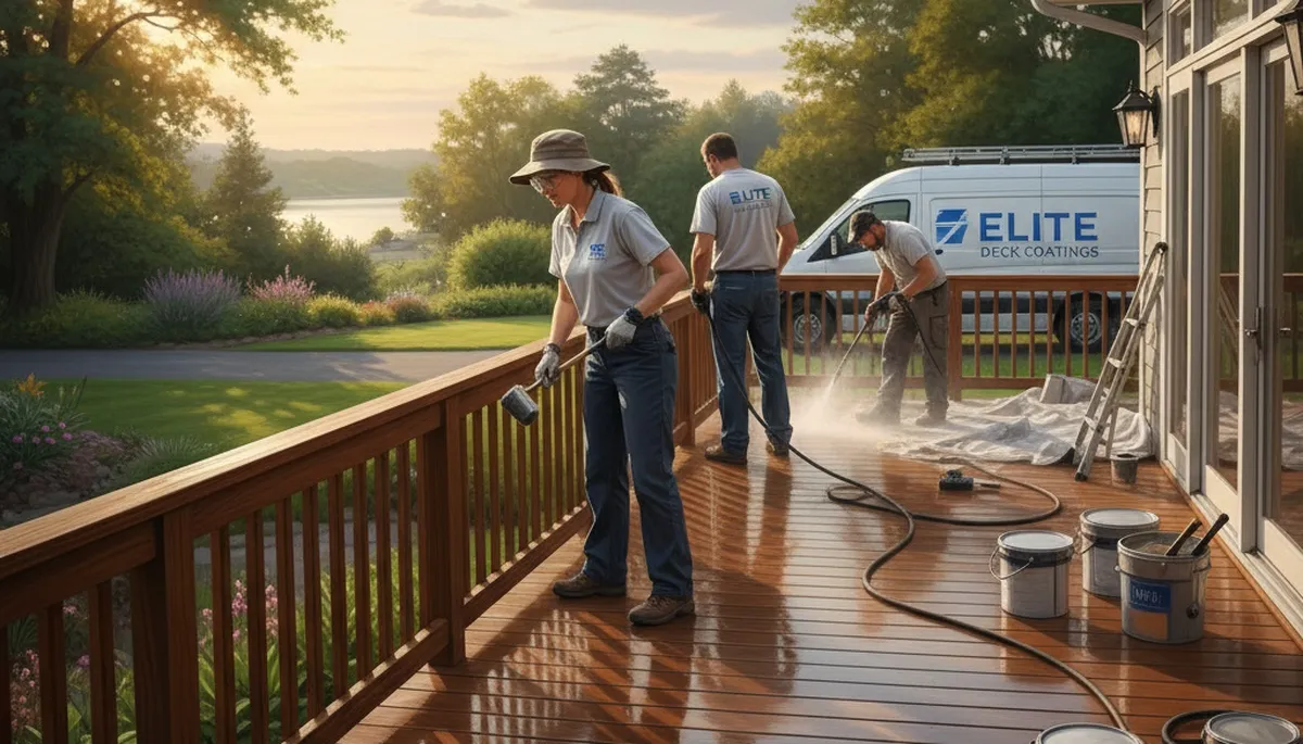 Deck painting service in Lexington, MA with weather-resistant coatings for exterior wood protection
