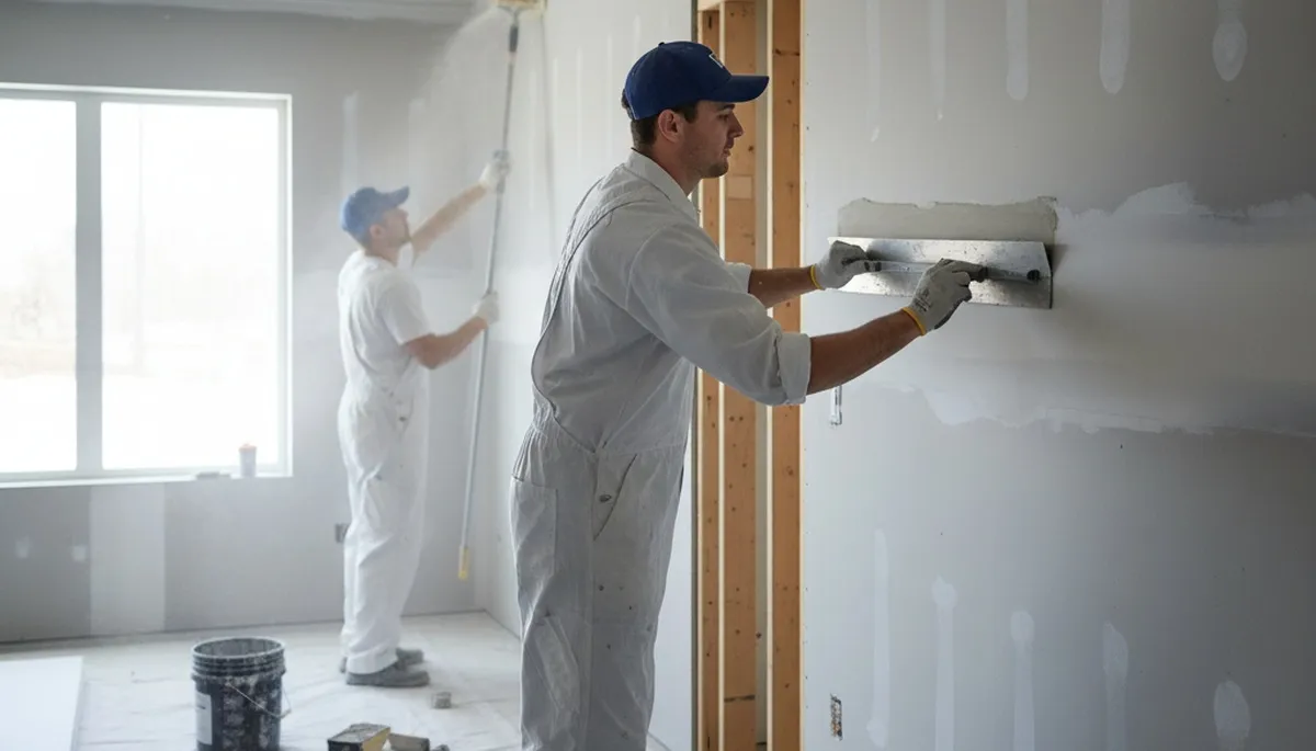 Drywall repair in Lexington, MA by Lexington Paint Pros for cracks, holes, and water damage