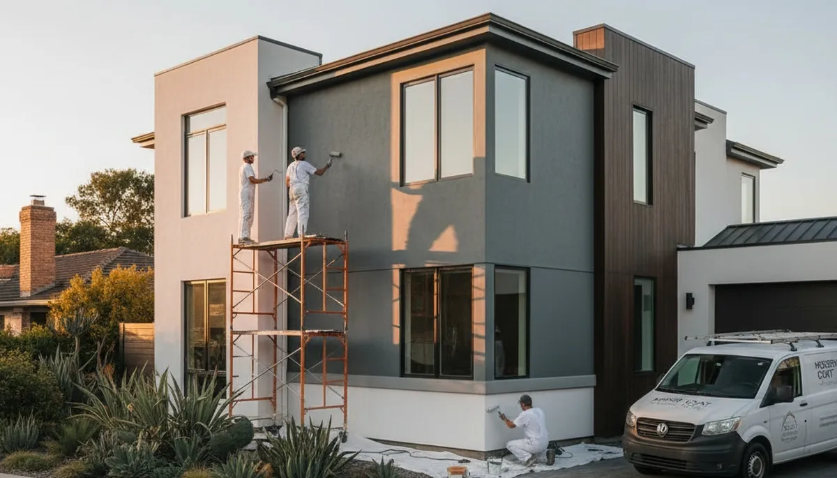 Exterior house painting in Lexington, MA by Lexington Paint Pros protecting a New England home