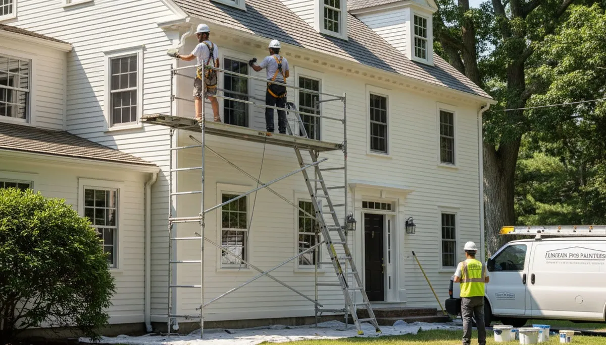 Painting contractor in Lexington, MA for interior and exterior residential painting services