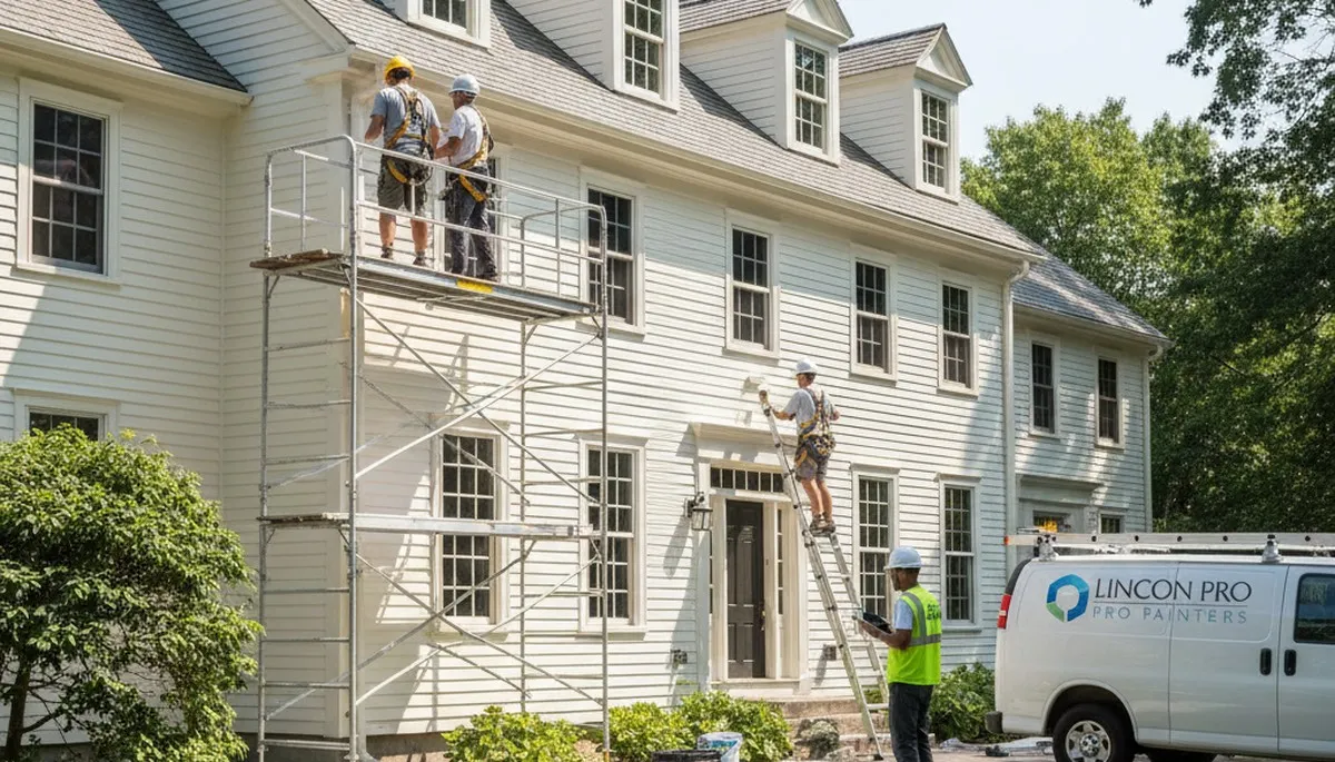 Painting crew serving Lexington, MA, delivering professional interior and exterior house painting services
