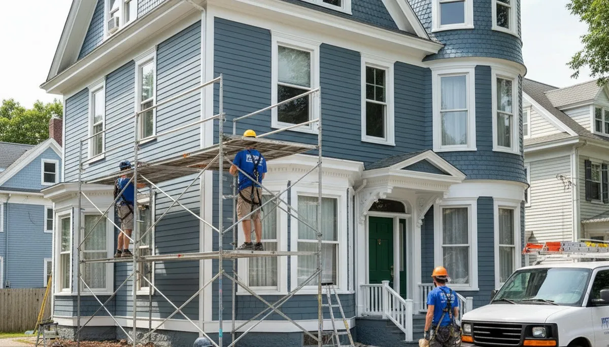 Painting contractor in Lexington, MA providing professional interior and exterior painting services