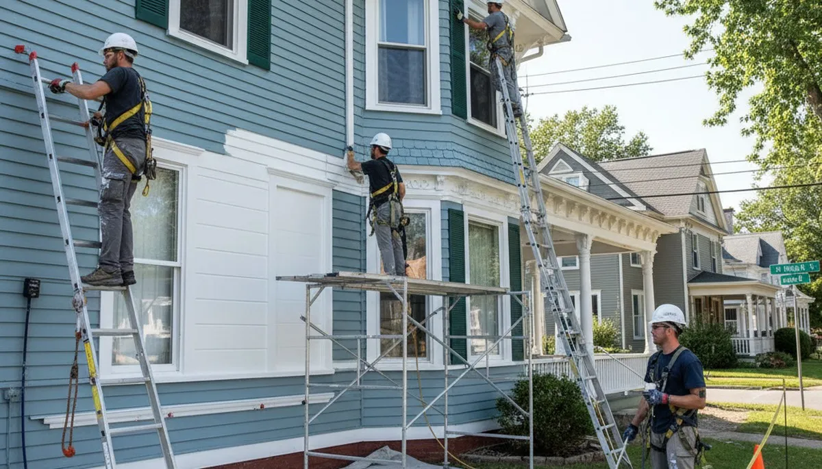 Painting contractor in Lexington, MA providing residential and commercial painting services