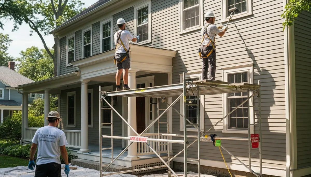 Professional painting services in Lexington, MA for residential and commercial projects