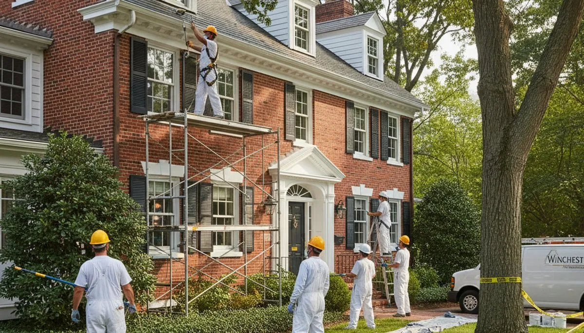 Painting contractors in Lexington, MA providing professional interior and exterior painting services