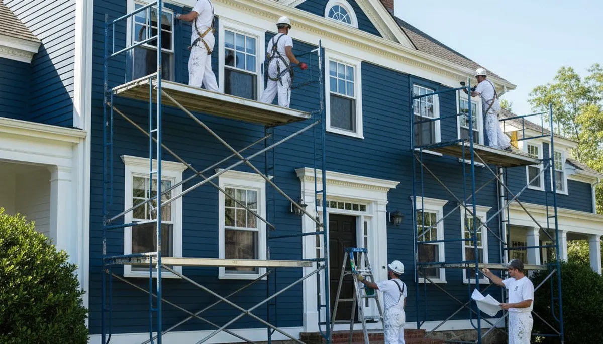Professional painting contractor in Lexington, MA for interior and exterior home painting services
