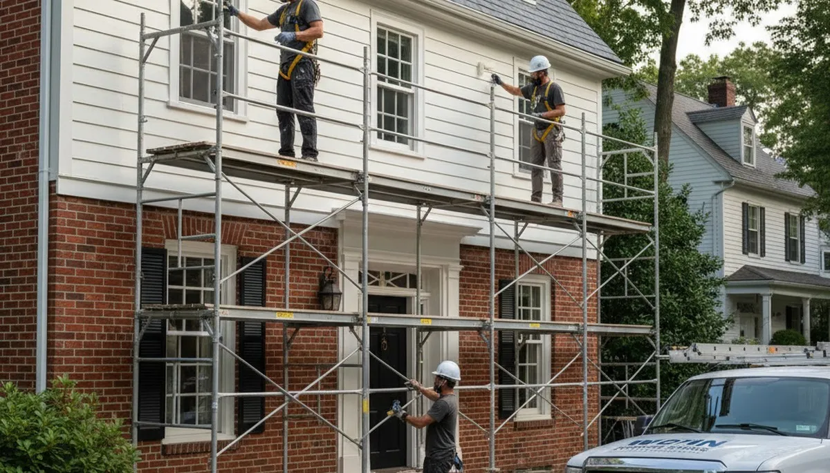 Painting contractor in Lexington, MA providing professional interior and exterior home painting services